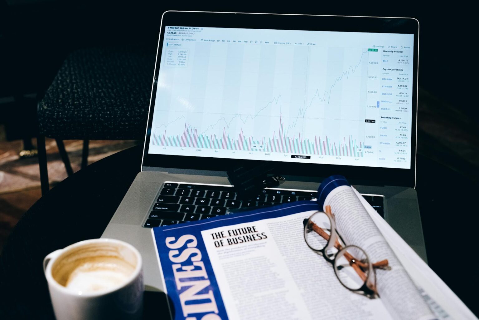 5 Free Reddit Keyword Tools That Surface Viral Content Early A person analyzing social media data on a laptop screen showing graphs and keyword metrics