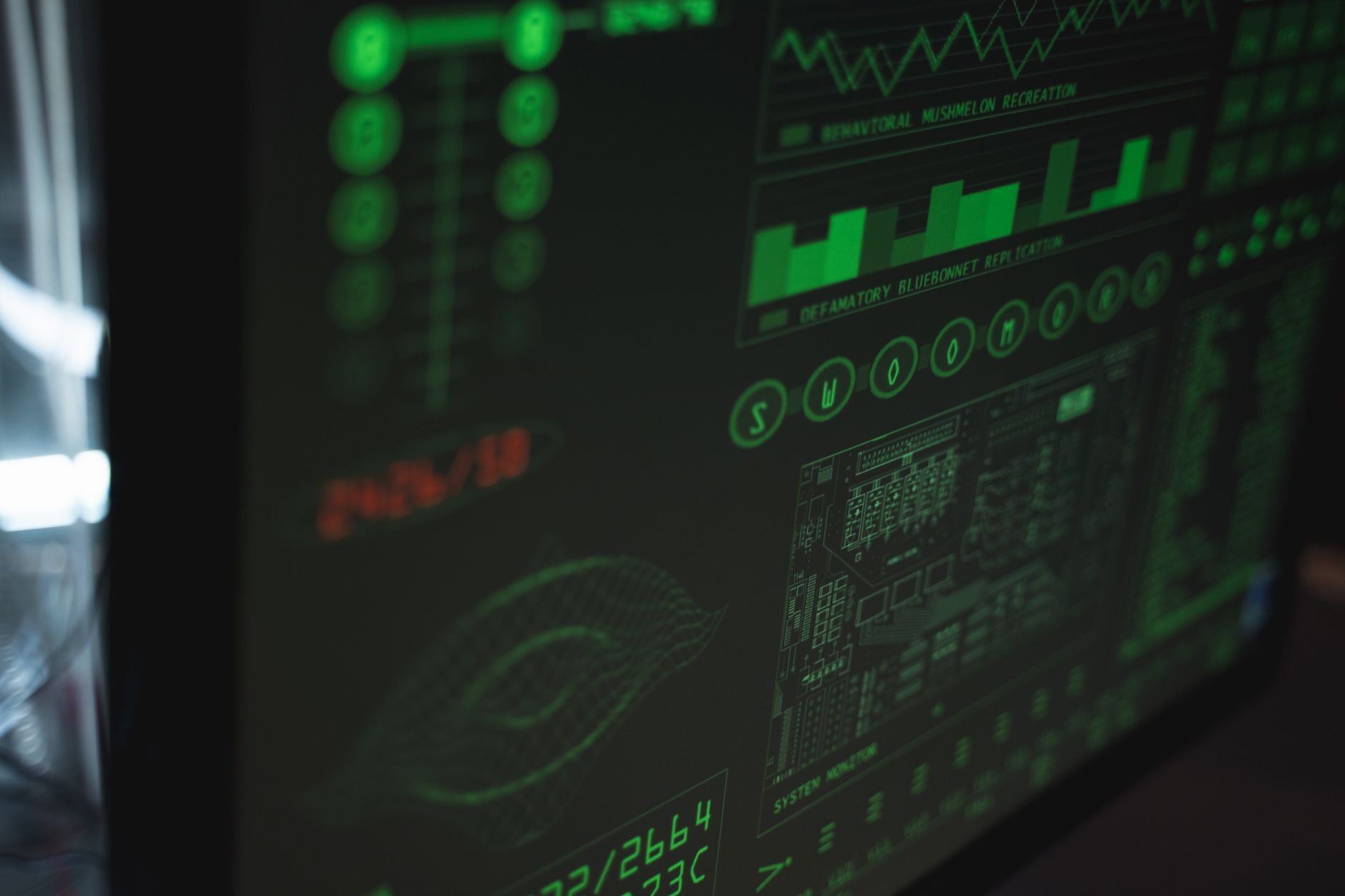 A digital dashboard displaying automated content scheduling and analytics tools