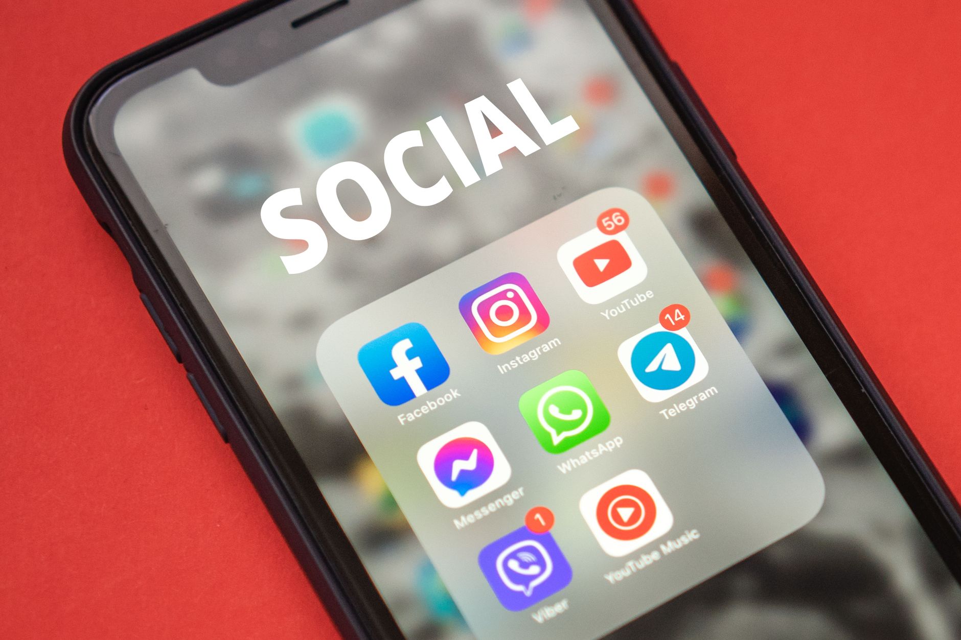 Multiple social media ad creative variations displayed on a digital screen