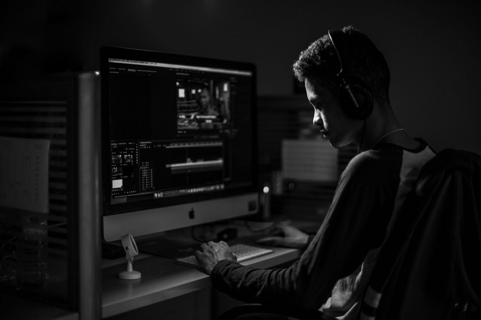 Lumen5’s AI Video Maker Is Quietly Replacing Animoto for Marketers A marketer working at a desk editing video content on a computer screen